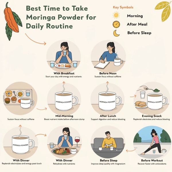 Best Time to Take Moringa Powder for Daily Routine